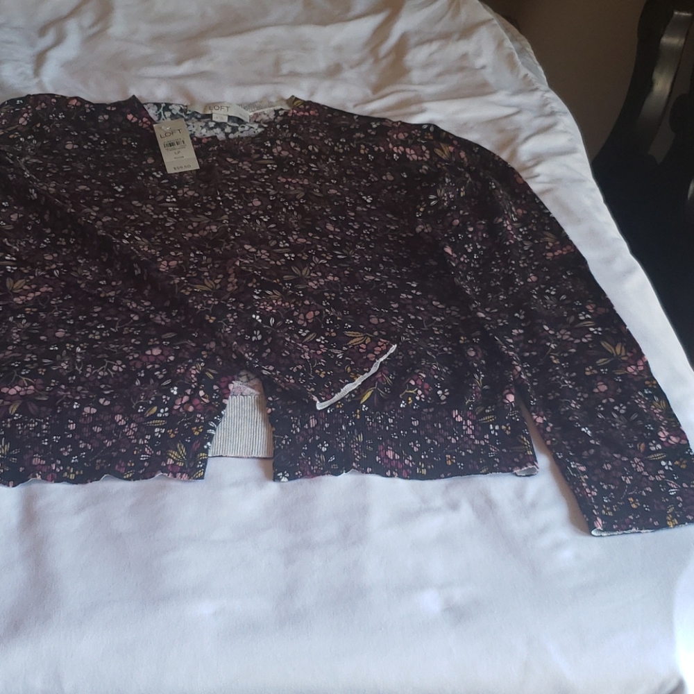 Ann Taylor Loft long sleeved sweater size LP. Nwt